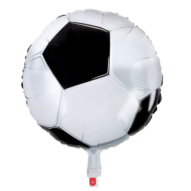 Voetbal Folieballon rond - 45 cm