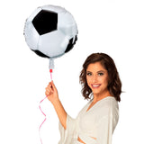 Voetbal Folieballon rond - 45 cm