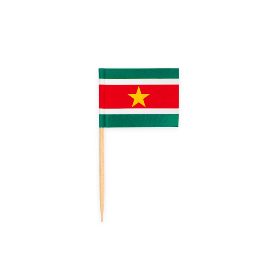 Suriname Cocktailprikkers - 50 stuks