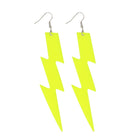 Oorbellen Flash - neon geel