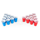 Bier-Pong-Spiel – 24 Becher – 4 Bälle