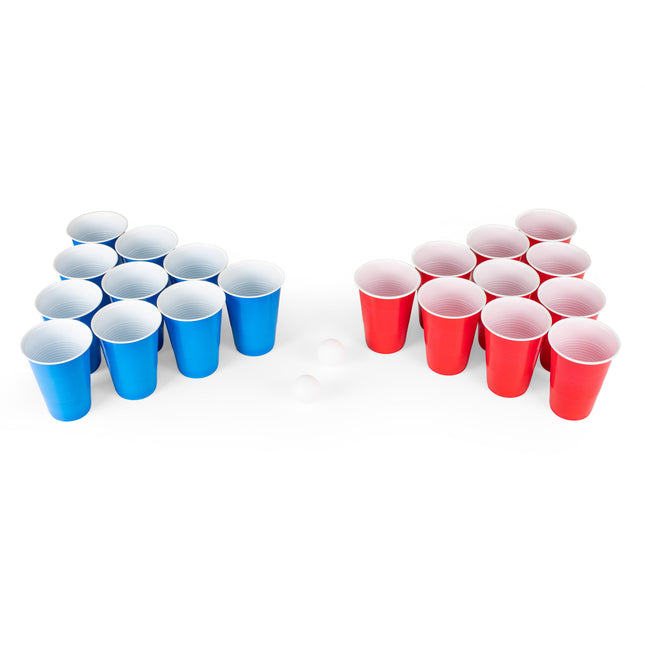 Beer Pong spel - 24 Cups - 4 Balletjes