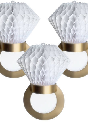 Honeycombs Ring - 3 stuks - 28cm