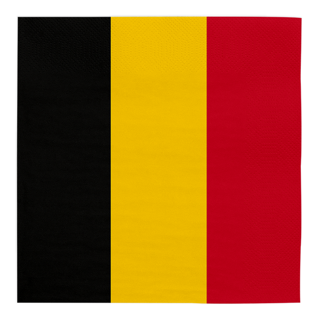 België servetten - 20 stuks