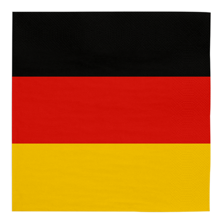 Duitsland servetten - 20 stuks