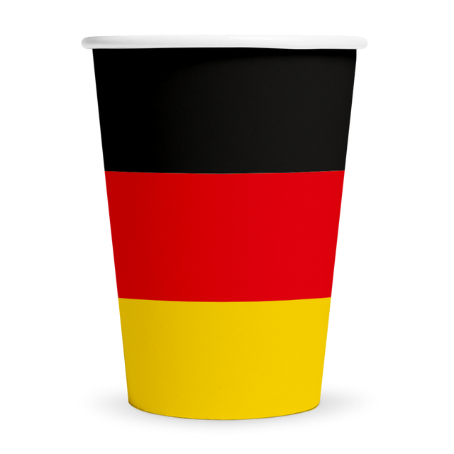 Duitsland bekers - 8 stuks