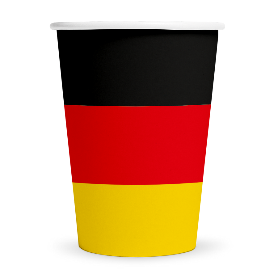 Duitsland bekers - 8 stuks