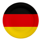 Duitsland bordjes - 8 stuks