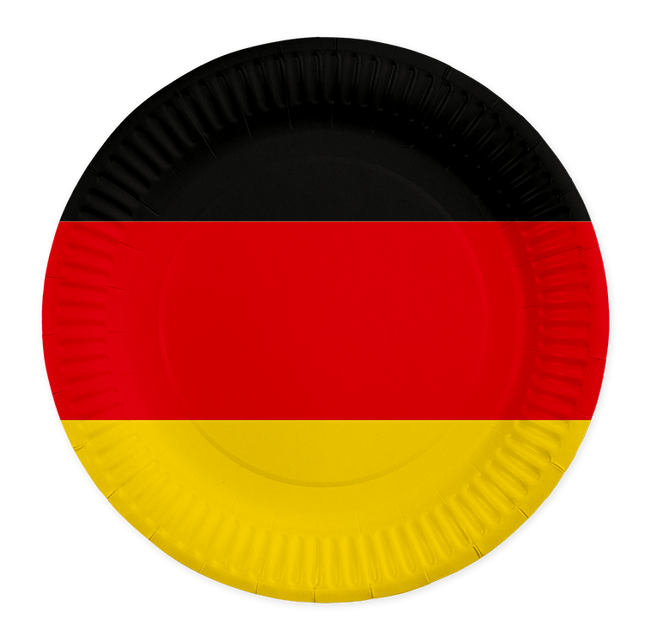 Duitsland bordjes - 8 stuks