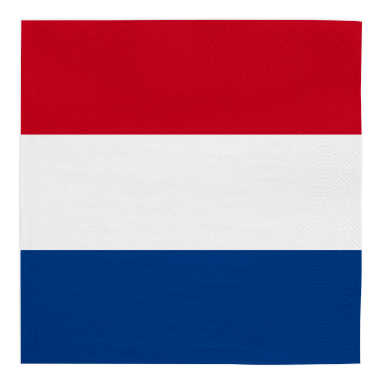 Nederland servetten - 20 stuks