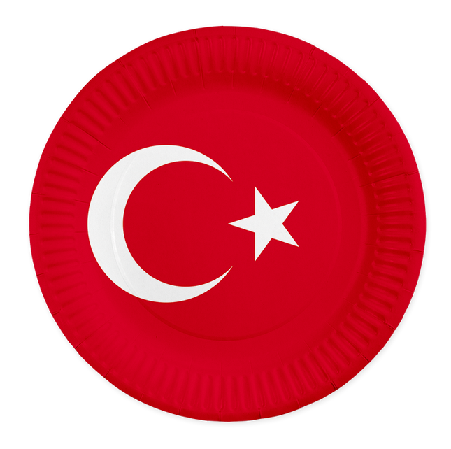 Turkije bordjes - 8 stuks
