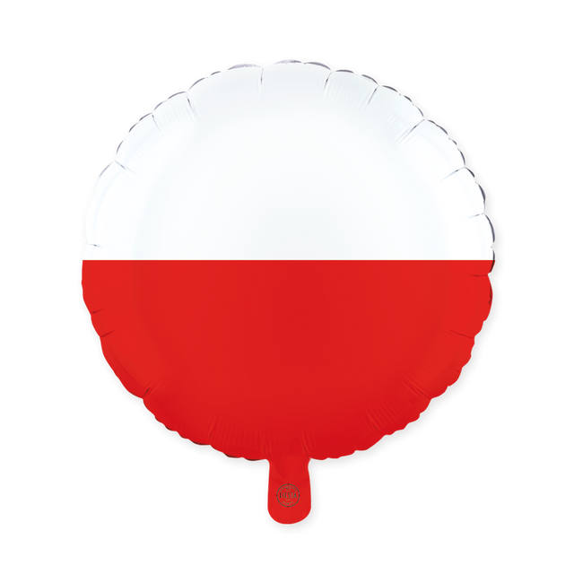 Folieballon Polen - 45 cm