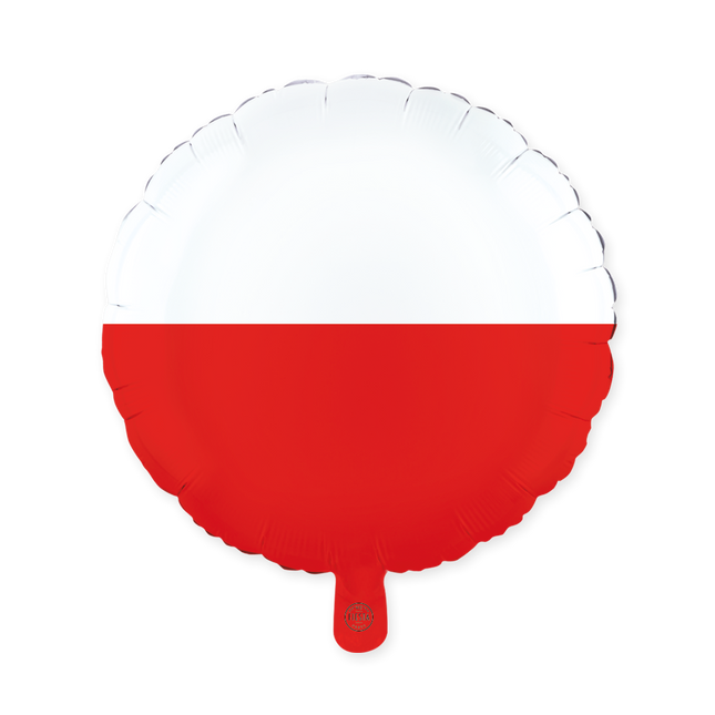 Folieballon Polen - 45 cm