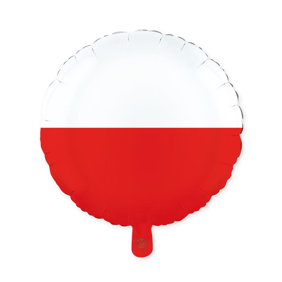 Folieballon Polen - 45 cm