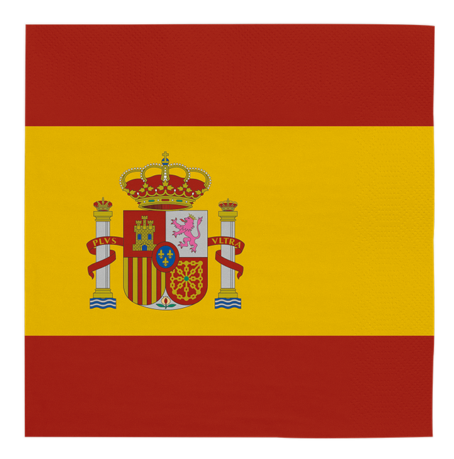 Spanje servetten - 20 stuks