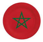 Marokko bordjes - 8 stuks