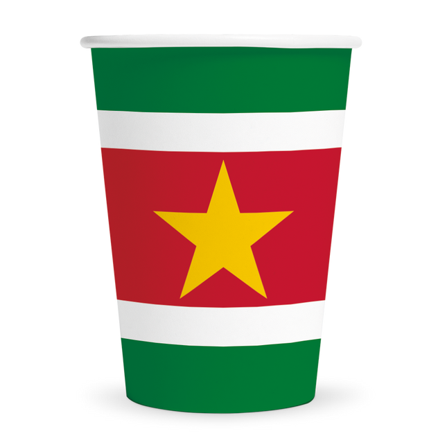 Suriname bekers - 8 stuks