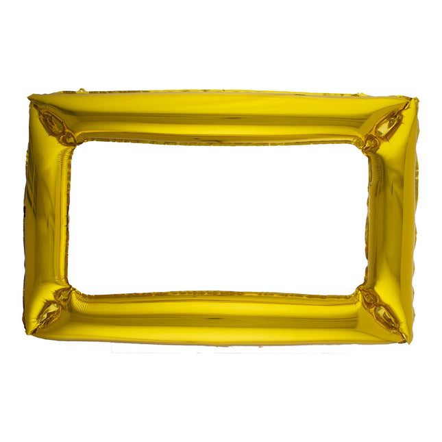 Folieballon Fotolijst - 75 x 100 cm - goud