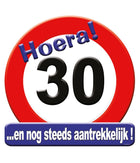 30 jaar Huldeschild - 50 x 50 cm - verkeersbord