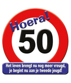 50 jaar Huldeschild - 50 x 50 cm - verkeersbord