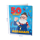 Abraham Raambord - 60 x 45 cm - cartoon - 50 jaar