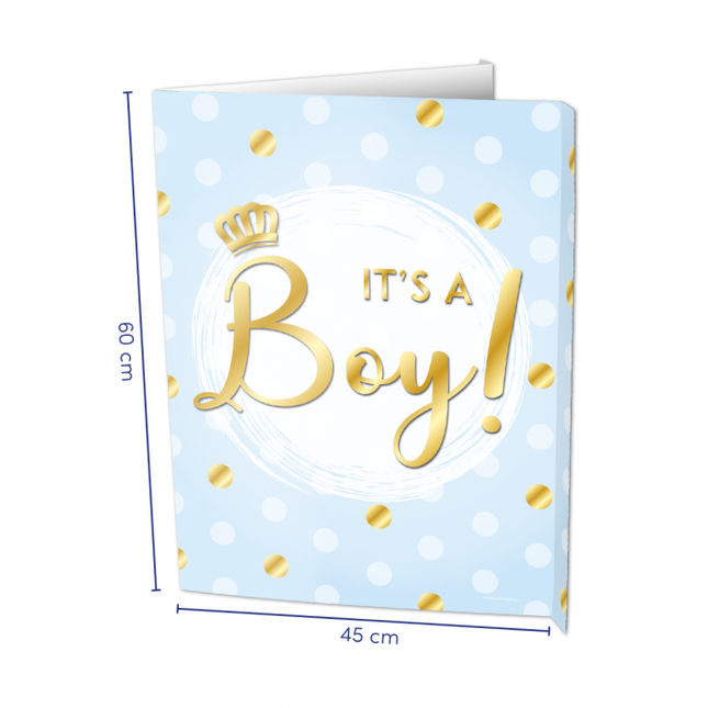 It's a boy! Raambord - 60 x 45 cm