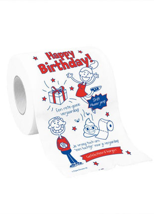 Happy Birthday Toilet Paper