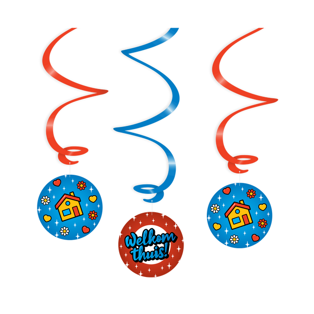 Welkom thuis Swirl slingers - 3 stuks