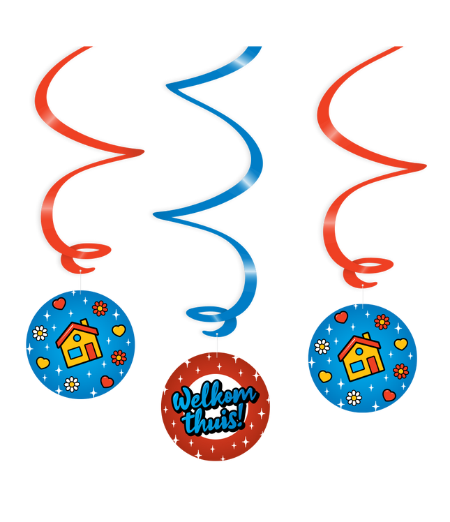 Welkom thuis Swirl slingers - 3 stuks