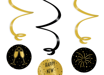 Happy New Year! Swirl slingers - 3 stuks