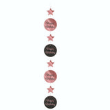 Happy birthday Slinger - roze en zwart