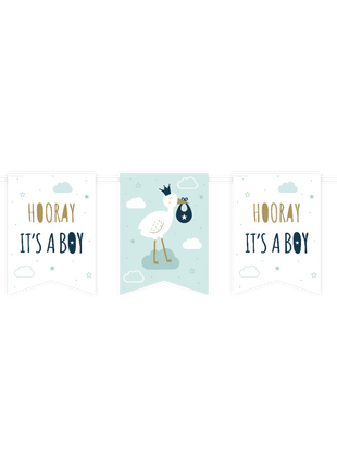 New born baby boy bunting - 6 meters