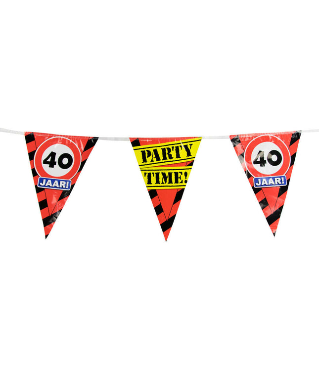 40 jaar Vlaggenlijn - 10 meter