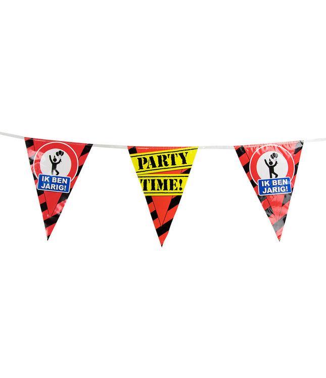 Ik ben jarig Vlaggenlijn - 10 meter