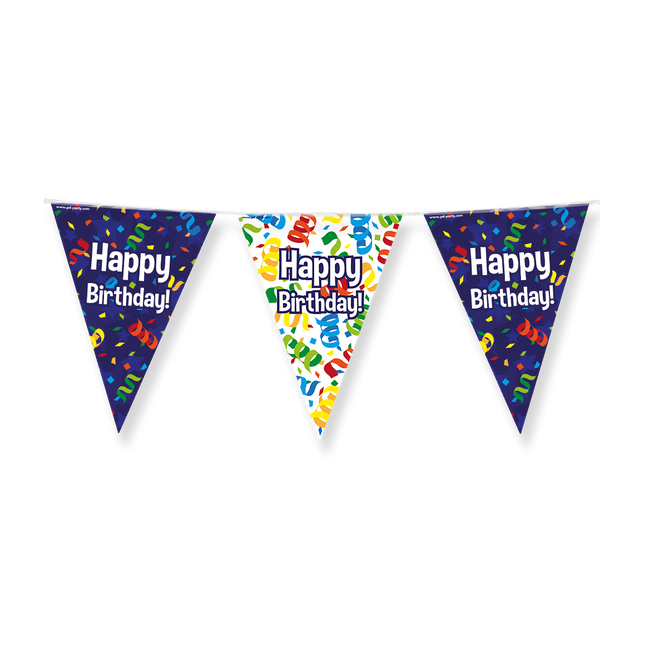 Happy birthday Vlaggenlijn - 10 meter