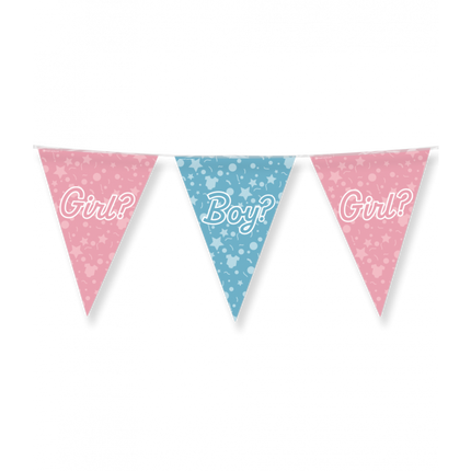 Gender Reveal slinger - Boy or Girl - 10 meter