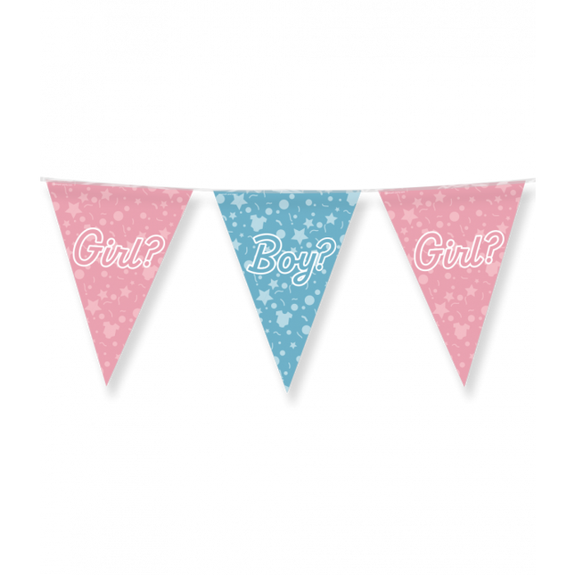 Gender Reveal slinger - Boy or Girl - 10 meter