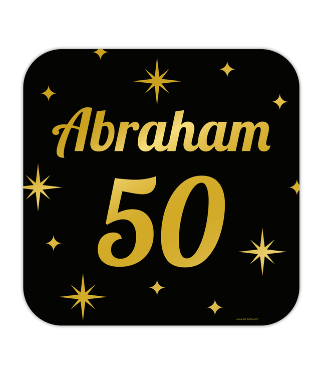 Abraham Huldeschild - 50 x 50 cm - 50 jaar - Classy