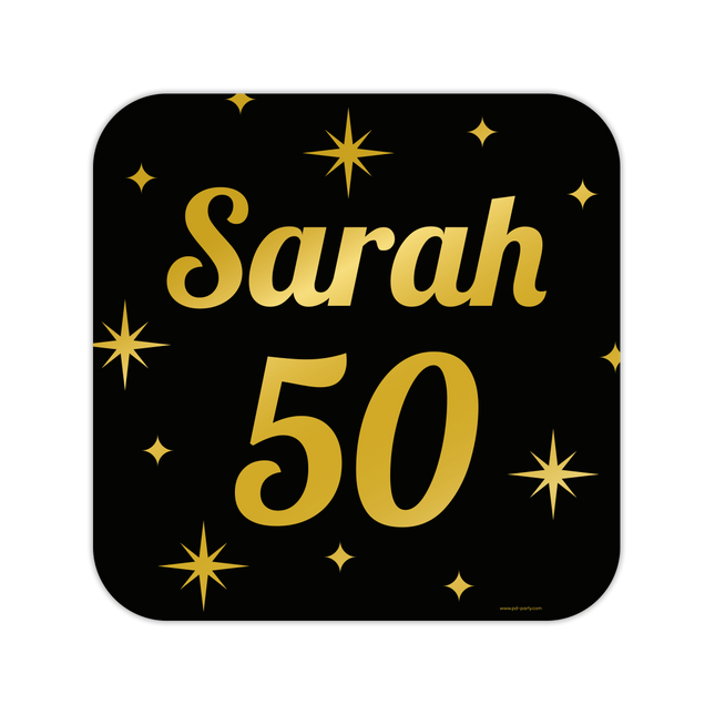 Sarah Huldeschild - 50 x 50 cm - 50 jaar - Classy