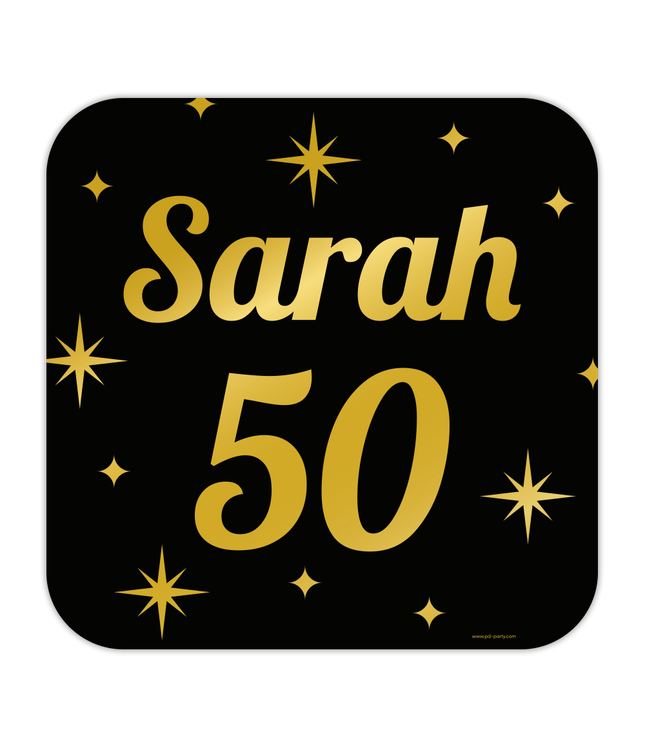 Sarah Huldeschild - 50 x 50 cm - 50 jaar - Classy