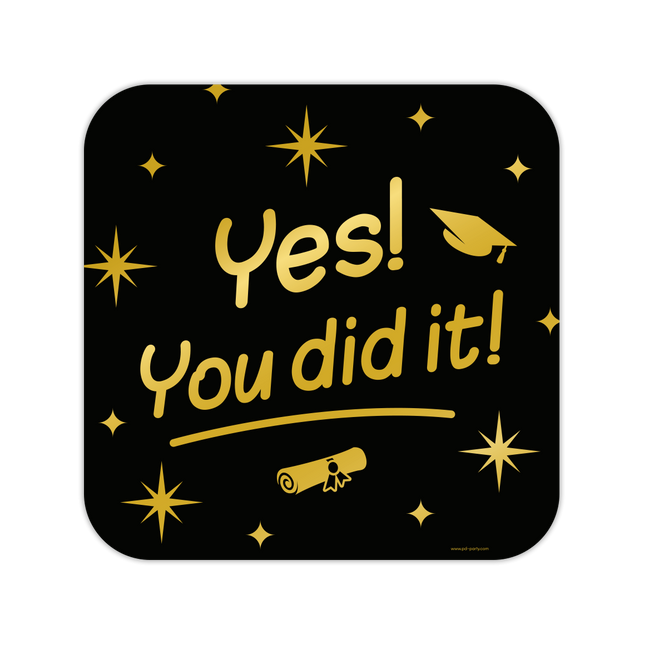 You did it Huldeschild - 50 x 50 cm - Classy