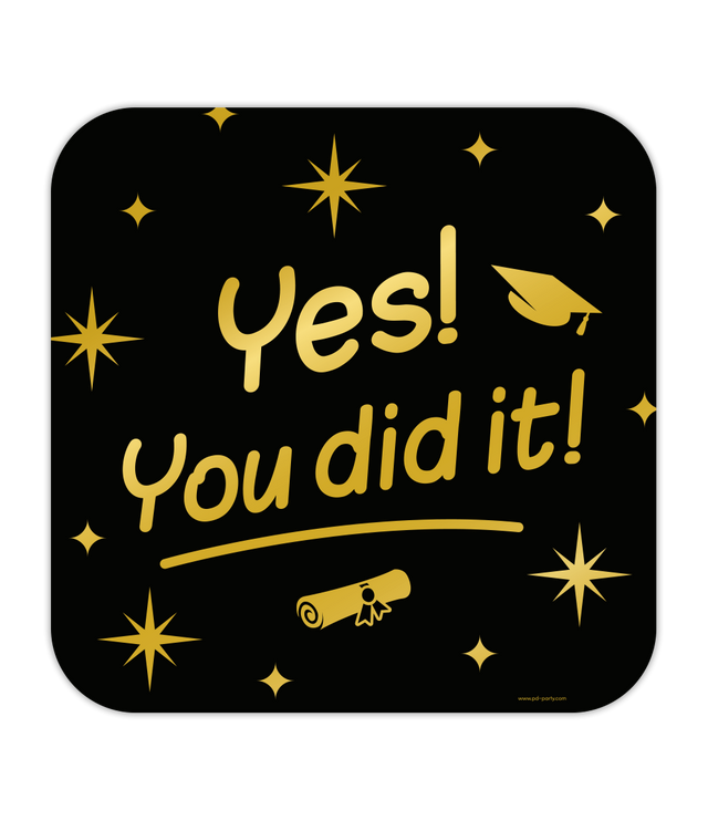 You did it Huldeschild - 50 x 50 cm - Classy