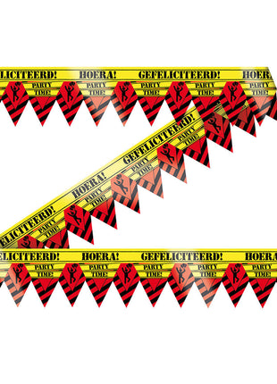 Gefeliciteerd Afzetlint - 12 meter