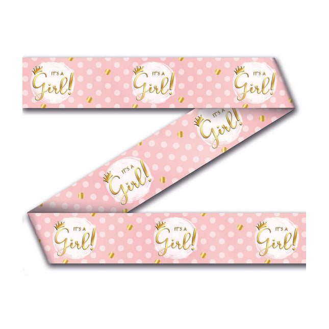 It's a girl! - Afzetlint - 12 meter