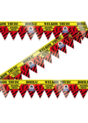 Willkommen zu Hause Absperrband – 12 Meter