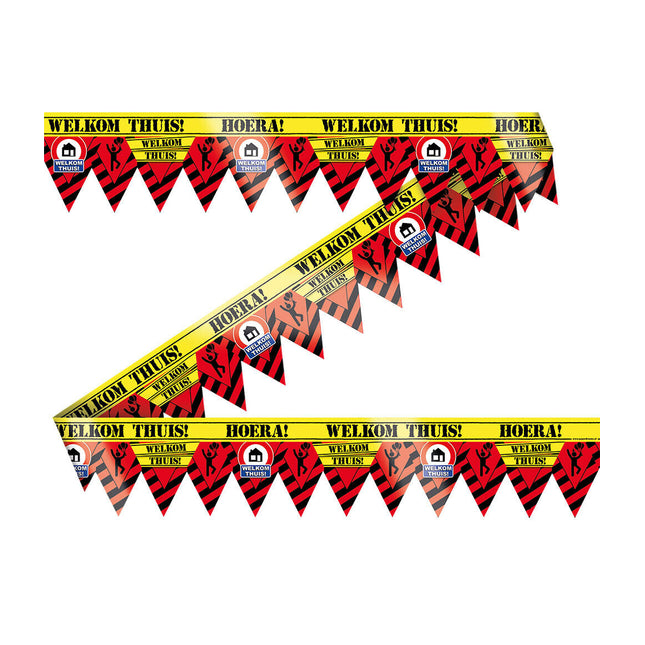 Welkom thuis Afzetlint - 12 meter