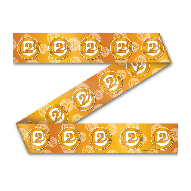 Afzetlint - 12 meter - 12,5 jaar getrouwd