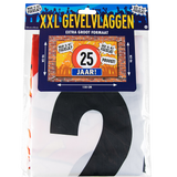 25 jaar Gevelvlag XXL - 90 x 150 cm