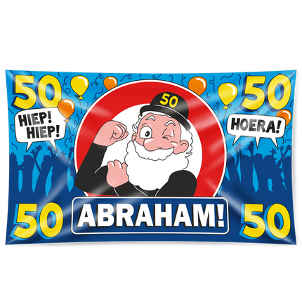 Abraham - Gevelvlag XXL - 90 x 150 cm