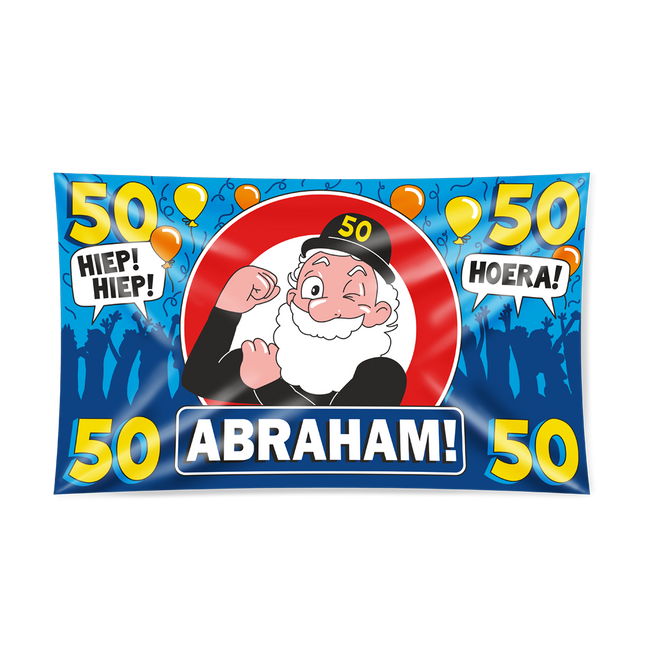 Abraham - Gevelvlag XXL - 90 x 150 cm